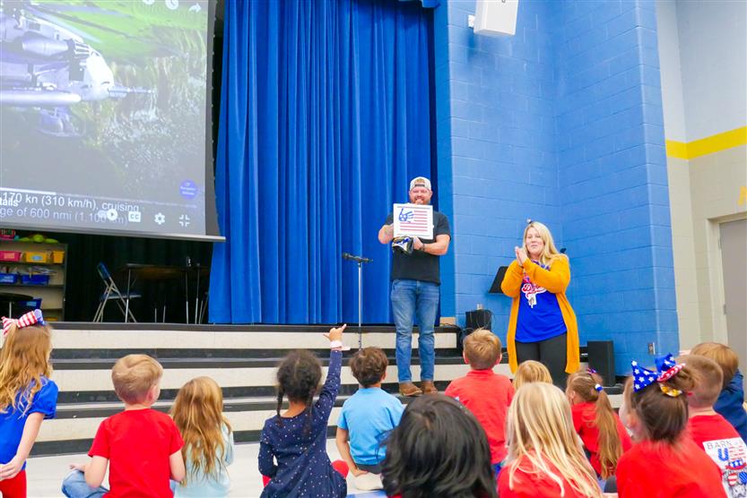 Students celebrate Veterans Day